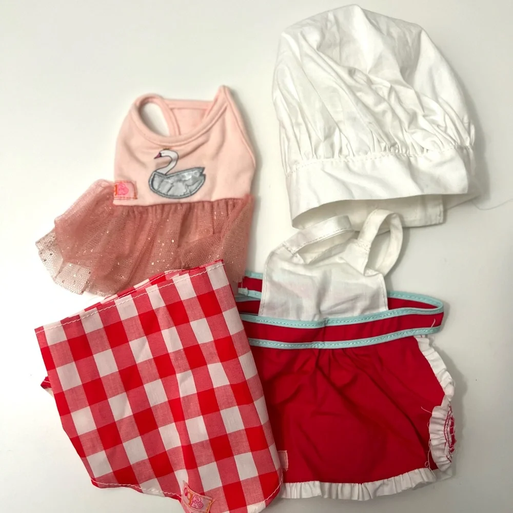 OUR GENERATION Doll Clothes Bundle + Shoes & Accessories Lot